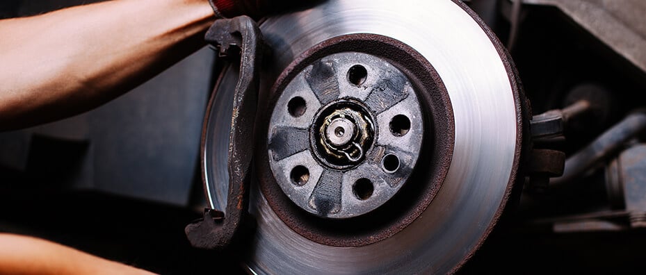 repairing car brake